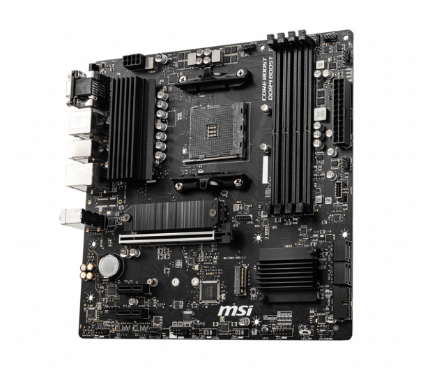 MSI Płyta główna B550M PRO-VDH AM4 4DDR4 HDMI/DP/VGA mATX - 655028 - zdjęcie 4